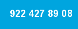 922 427 89 08 922 427 89 08